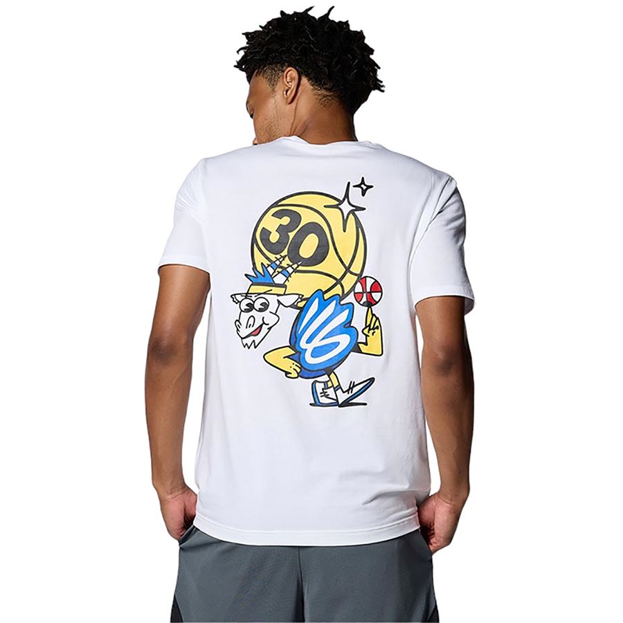 Ua curry dub goat t-shirt da uomo Under Armour | 13798570100